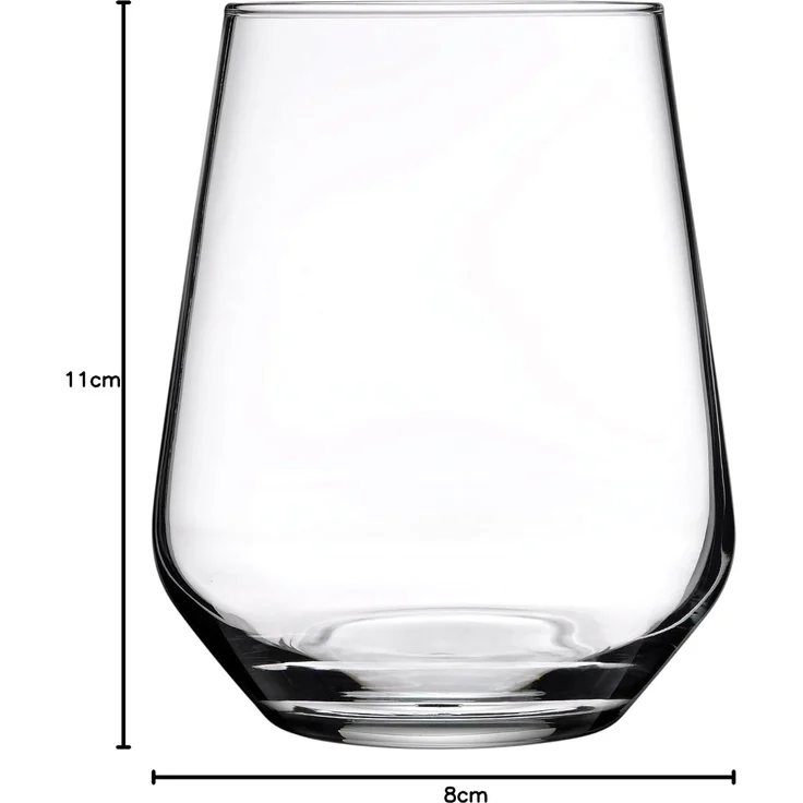 Pasabahce Allegra Gläser Set 420 ml - 6-teilig, 10,5 x 7 cm – Bild 8