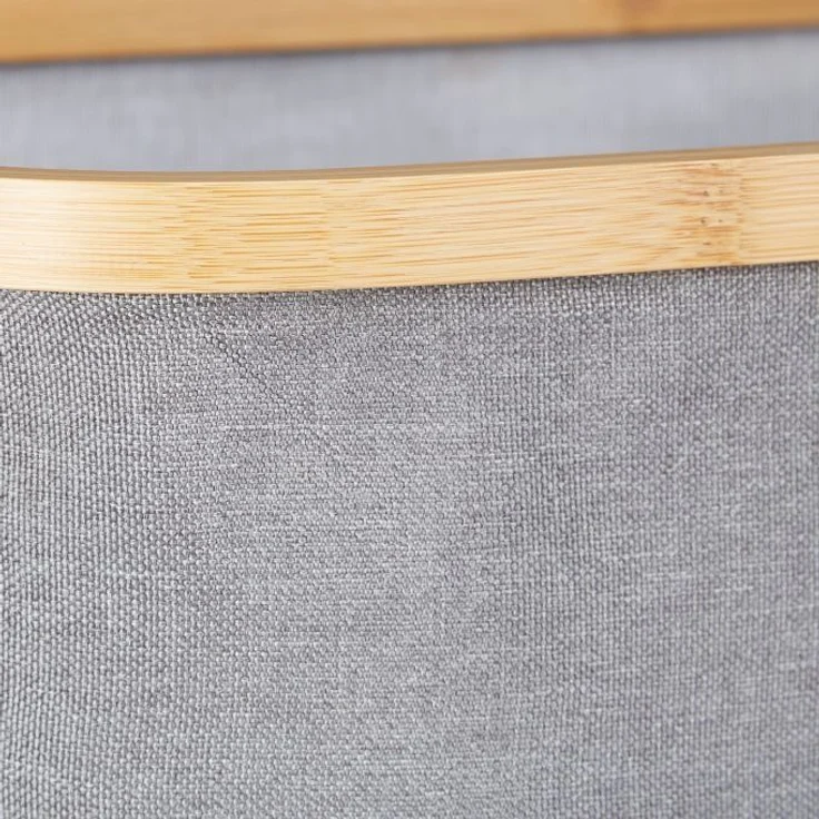 Handtuchhalter Bambus mit Wäschesack 10022148 – Bild 7