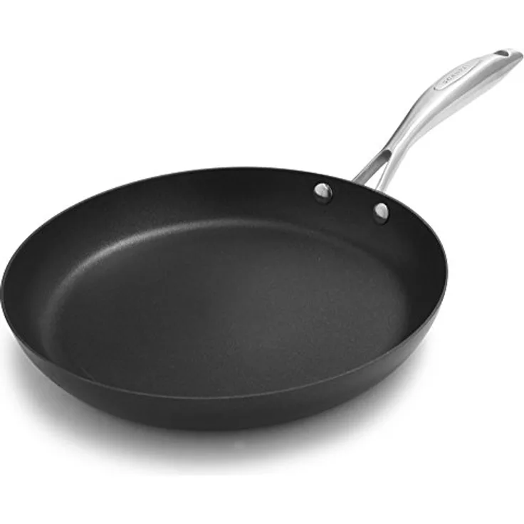 ScanPan Pro IQ, 26 cm Antihaft-Pfanne aus 100% recyceltem Aluminium mit gebürstetem Stahlgriff
