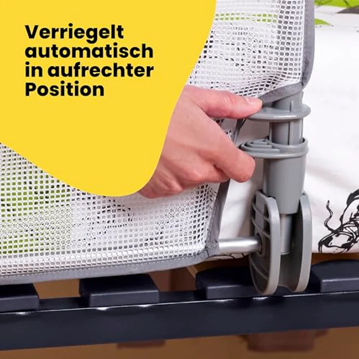 SAFETY 1ST 'extra-groß' Bettschutzgitter 150 cm – Bild 6