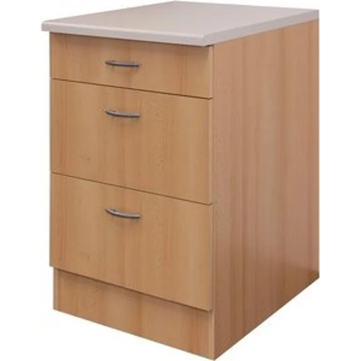 Flex-Well Unterschrank Nano (B x H x T) 60 x 85/86 x 60 cm, mit praktischen Auszügen – Bild 6