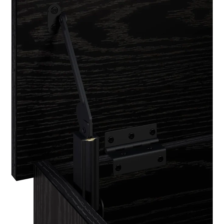 vidaXL Aufbewahrungsbox Schwarz Eichen-Optik 80 x 40 x 49,5 cm 8013668 – Bild 6