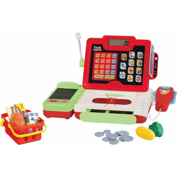 VEDES Großhandel GmbH - Ware SpielMaus Küche Touchscreen-Kasse mit Zubehör
