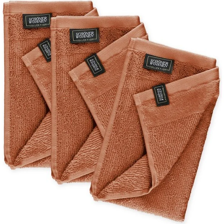 SCHÖNER WOHNEN-Kollektion Gästehandtücher Sense, Frottee (3-St) – Bild 3