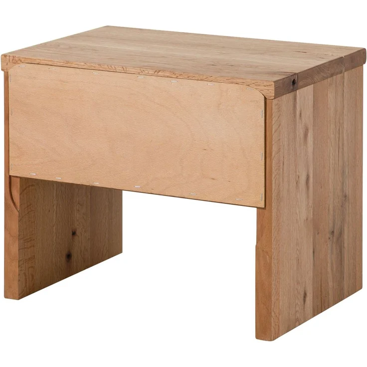 Nachttisch Zerreiche 50x35x40 natur geölt JANGALI #729 – Bild 10