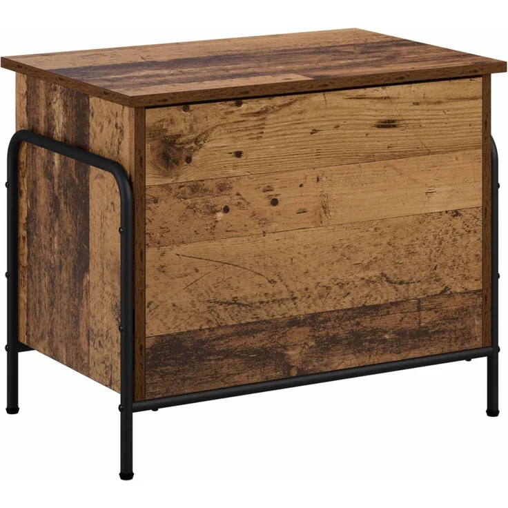 vidaXL Aufbewahrungsbox Altholz 80 x 40 x 49,5 cm Holzwerkstoff 8013672 – Bild 5