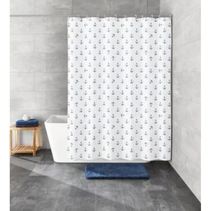 Kleine Wolke Duschvorhang Duschvorhang Anchor Breite 120 cm (1, 1-tlg) – Bild 4