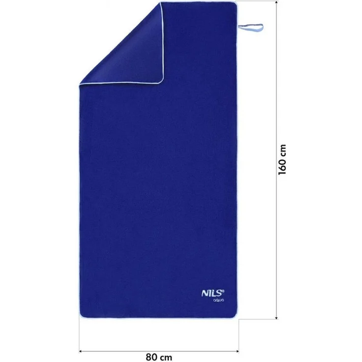 NILS AQUA NAR14 Mikrofaser Frotteetuch Handtuch Badetuch 160 x 80 cm – Bild 4