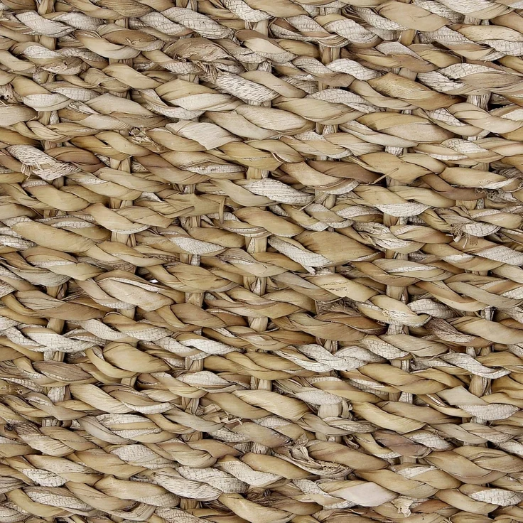 Schale Seegras rund 2er Set Deko Aufbewahrung Obstschale Tisch Korb Ø 25 cm – Bild 5