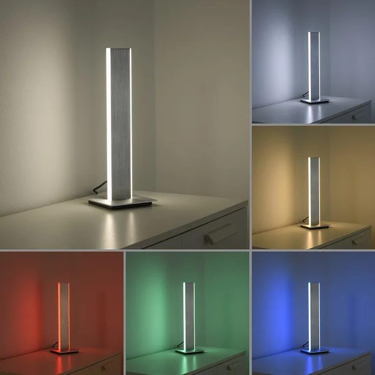 Paul Neuhaus 4460-95 Q-ADRIANA Tischleuchte aluminium