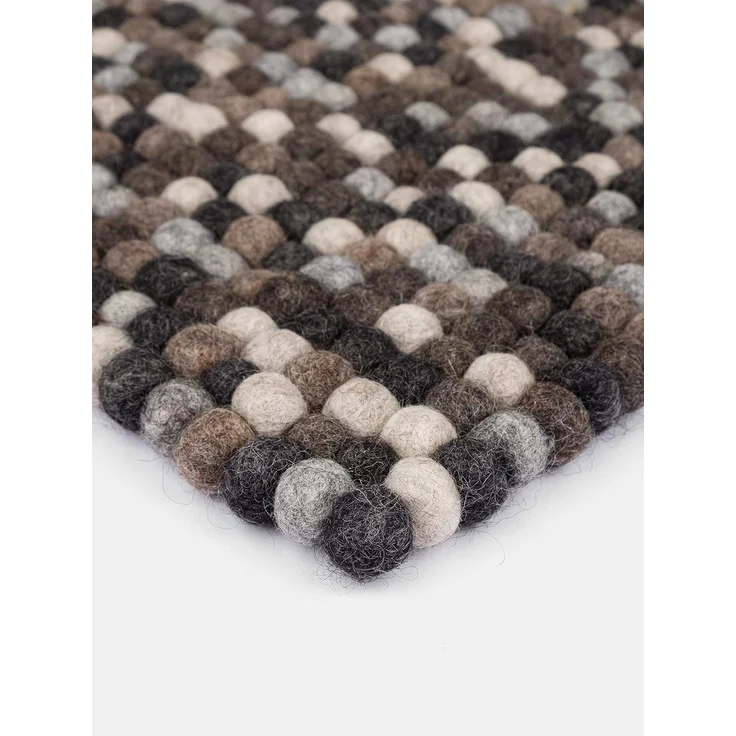 myfelt Stuhlkissen Filzkugel Sitzauflage eckig - 36 x 36 cm, 100% reiner Schurwolle, quadratisch, schmutzabweisend – Bild 6