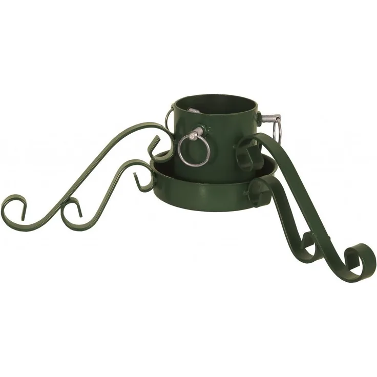 Christbaumständer Granig - Stammdurchmesser 3-9cm - Baumhöhe bis 2m - Wassertank 0,5L - Innen - grün