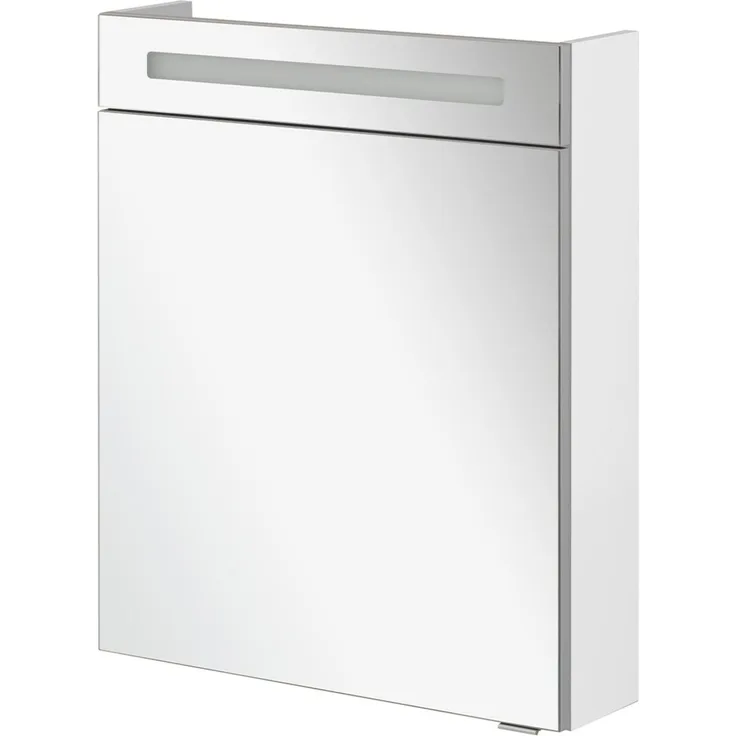 Fackelmann B.CLEVER LED Spiegelschrank 60 cm, Weiß