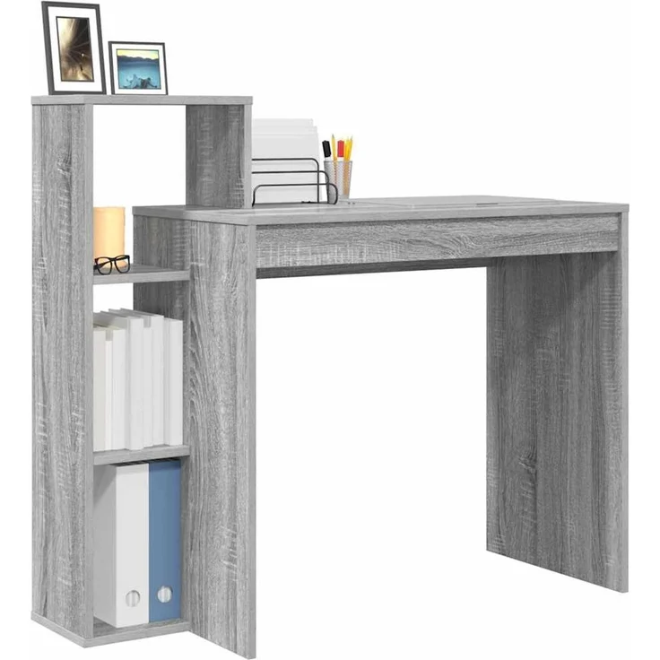 vidaXL Schreibtisch Graues Sonoma 100 x 40 x 90 cm Holzwerkstoff 869319 – Bild 2