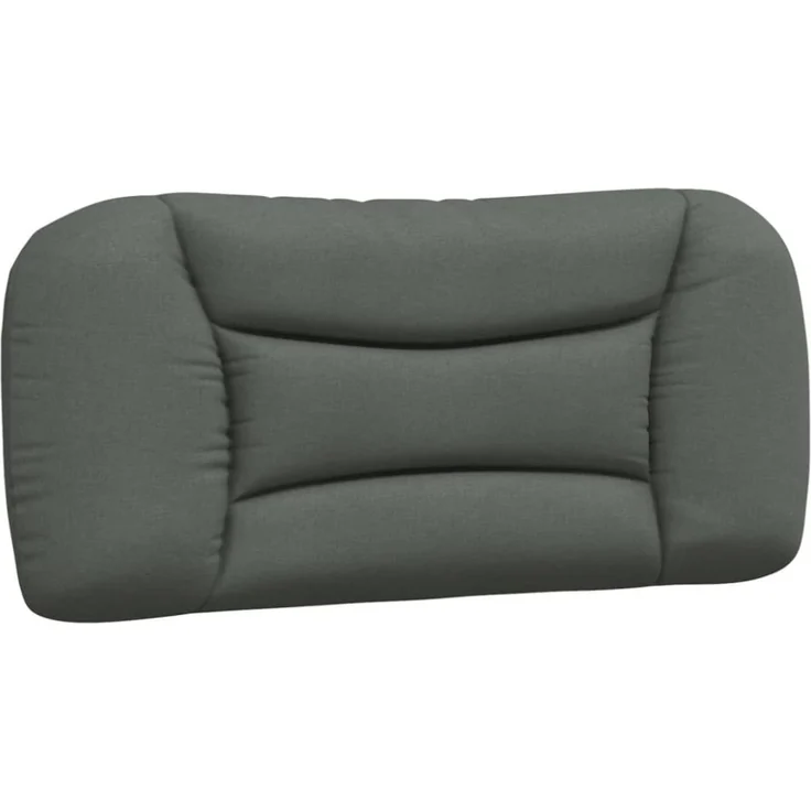 vidaXL Kopfteil-Kissen Dunkelgrau 90 cm Stoff – Bild 9