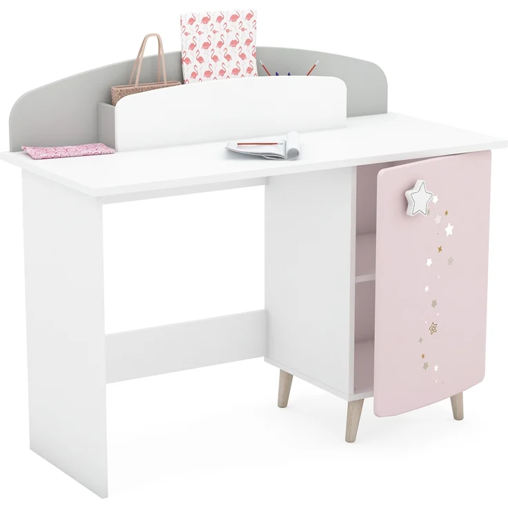 Jugendzimmer-Set >Savannah< (5-teilig) in Weiß – Bild 10