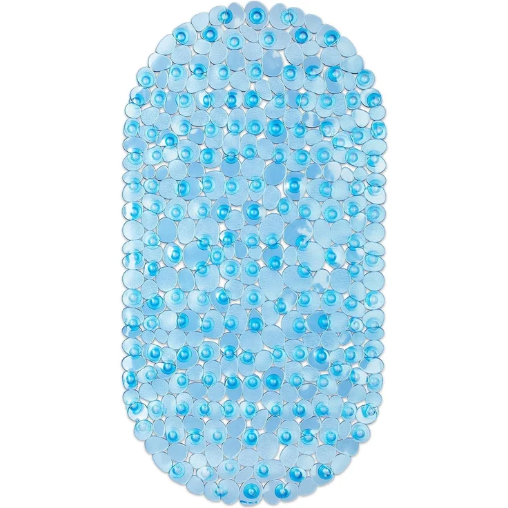 Relaxdays Badewannenmatte Steinoptik bunt – Bild 1