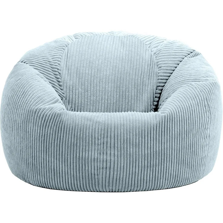 Icon Kingston Sitzsack Cord, Hellblau, 2er Pack, Sitzsack Erwachsene mit Füllung, Bean Bag, Cord Sessel, Lounge Sessel, Lounge Stuhl, Schlafzimmer, Wohnzimmer, Wohnzimmer Möbel – Bild 5