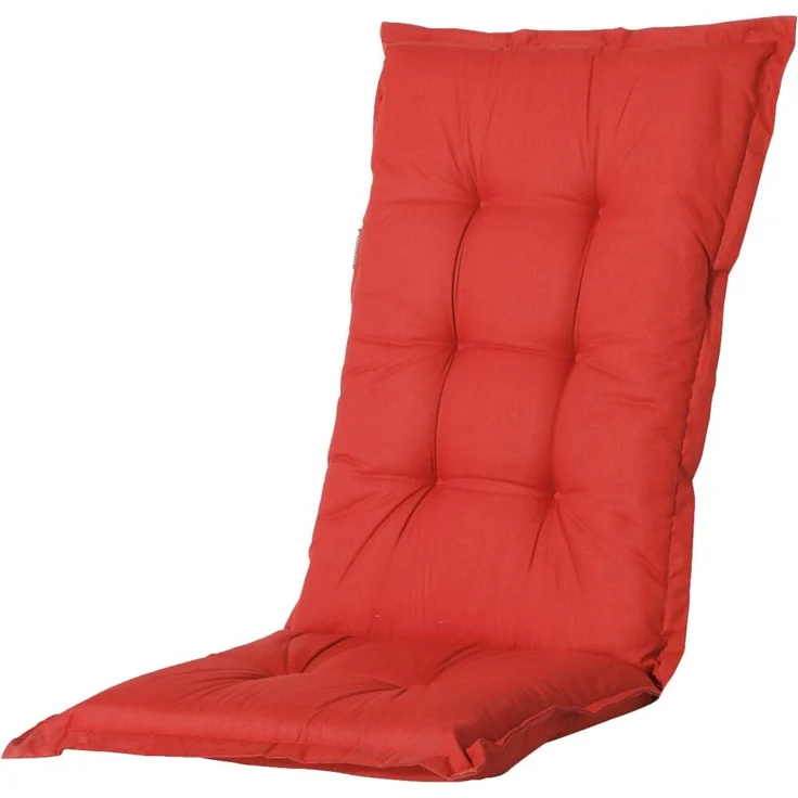 Allibert Kissen hoch Basic 4er-Set rot ca. 123 x 50 cm, 50% Baumwolle / 50% Polyester – Bild 2