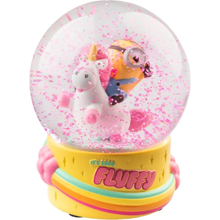 Grupo Erik Die Minions Schneekugel Merch Geschenke | Weihnachten Schneekugel Dekoartikel 8 x 10 x 8 cm - Offizieller Disney Fanartikel