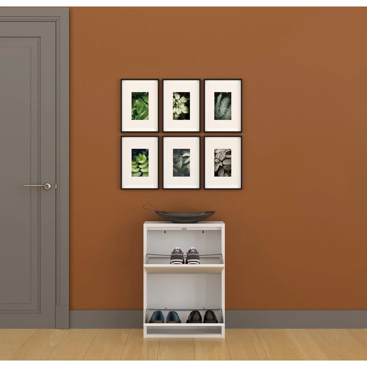 Schuhkipper, Metall 50 x 15 x 70,5 cm, weiß RAL 9003 – Bild 10