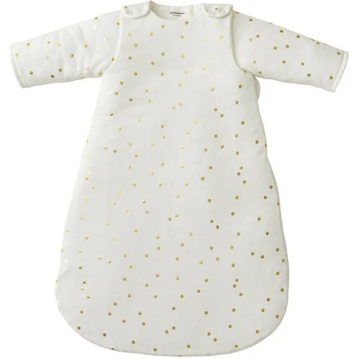 vertbaudet Babyschlafsack Baby Winterschlafsack GRÜNER WALD Ärmel abnehmbar, Winterschlafsack, 3 TOG