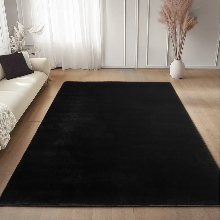 Carpettex Veloursteppich Unicolor - Einfarbig, Läufer, Höhe: 11 mm, Perfekt geeignet für Wohnzimmer, Schlafzimmer,Küche,Kinderzimmer – Bild 5