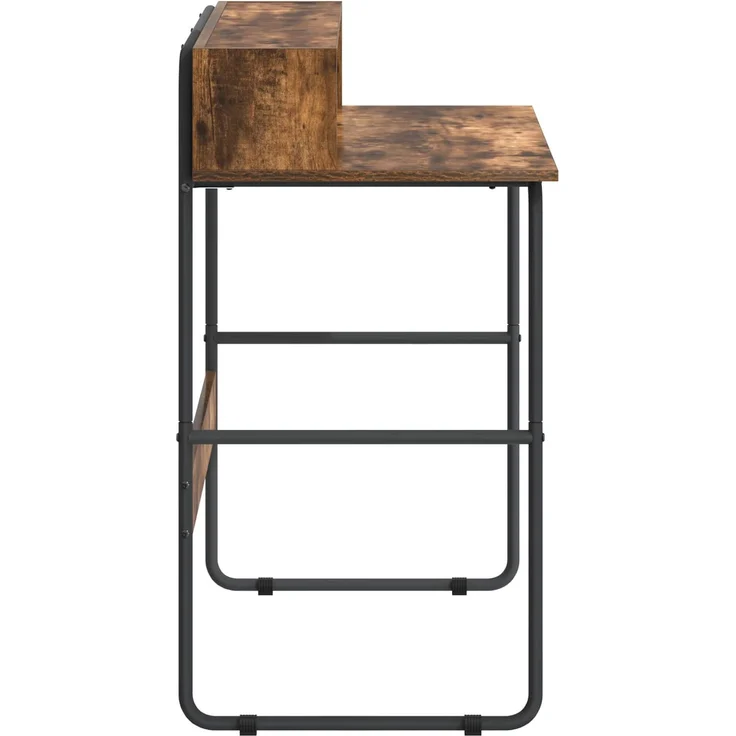 vidaXL Schreibtisch mit Stauraum Räuchereiche 100 x 50 x 91 cm 8008028 – Bild 4