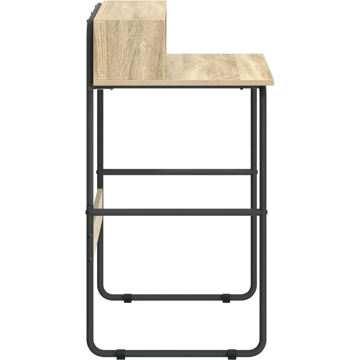 vidaXL Schreibtisch mit Stauraum Sonoma-Eiche 80 x 50 x 91 cm 8008021 – Bild 4