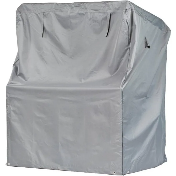 mehr Garten Gartenmöbel-Schutzhülle Premium, Premium Strandkorb-Schutzhülle: 125(B)x100(T)x165/140(H) cm I Abdeckha