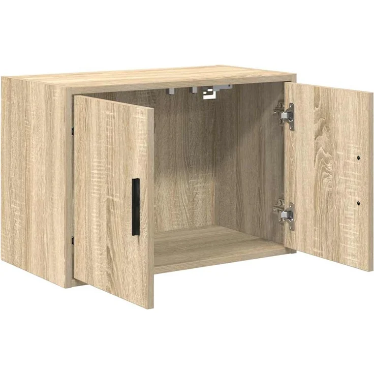 vidaXL Garagen-Wandschrank Sonoma-Eiche Holzwerkstoff 860647 – Bild 4
