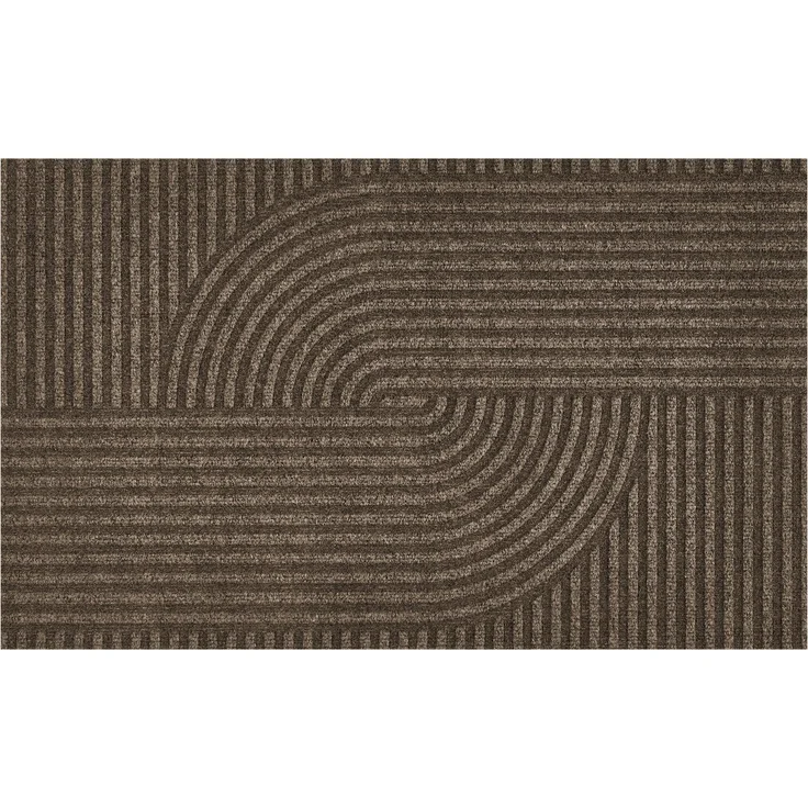 Andiamo Fußmatte Yukon, rechteckig, Höhe: 6 mm, Schmutzfangmatte, modernes Design, robust, waschbar, rutschhemmend – Bild 1