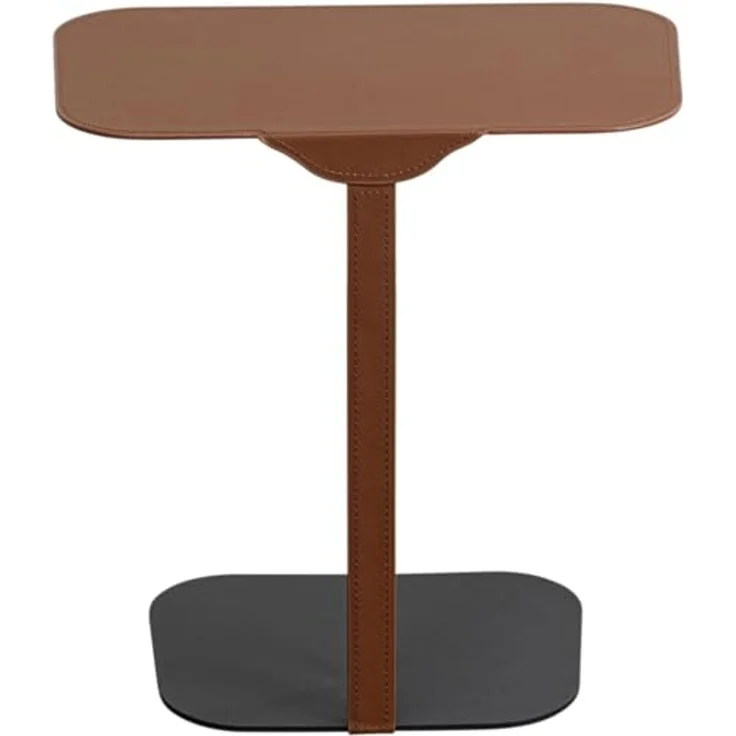 Kare Design Beistelltisch Hedi, Holzfarben, Modern, Wohnzimmertisch, Couchtisch, Stahlgestell, Sofatisch, Schlafzimmer, Wohnzimmer, Home Office, 55 x 61 x 39 cm (H/B/T) – Bild 3