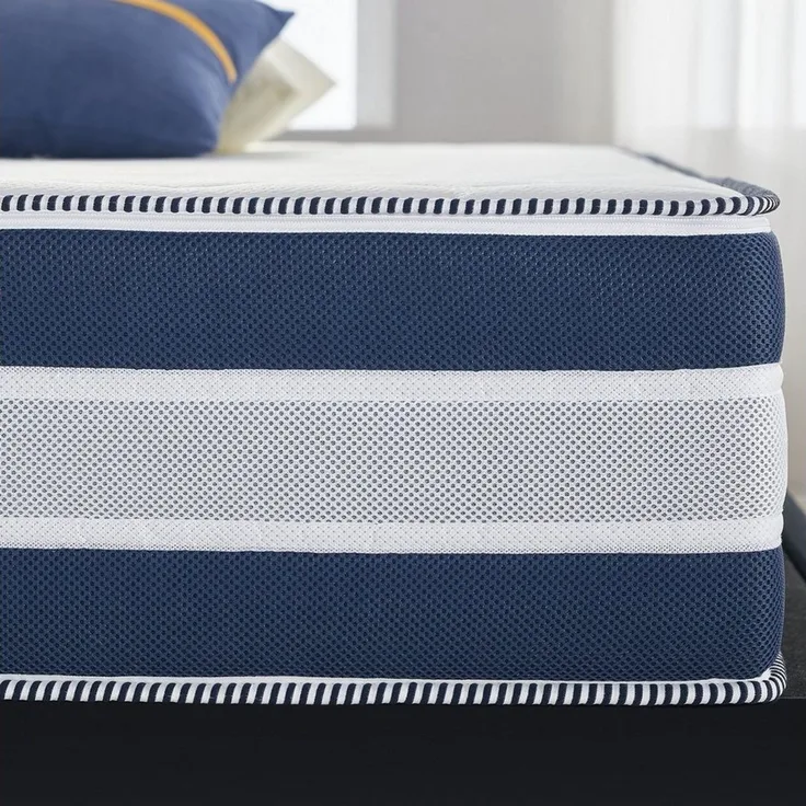 Arensberger ® Relaxx 7 Zonen Wellness Matratze mit 3D-Memory Foam, 90x200 cm, Höhe 25cm, Raumgewicht 50 kg/m³, DREI Schichten: Kaltschaum + Visco Smart Schaum + Gel Schaum