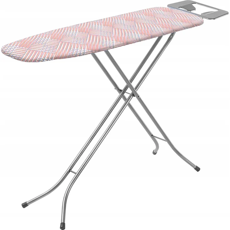 KADAX Tischbügelbrett 110x30cm - Stabiler Bügeltisch für Dampfbügelstation, klappbar, höhenverstellbar, mit hitzebeständiger Bügeleisenablage – Bild 5