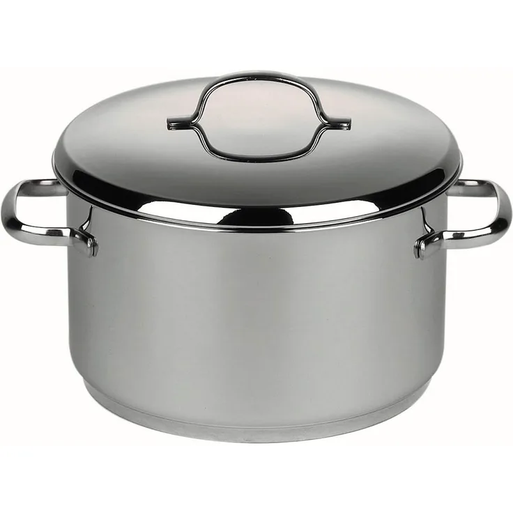 Riess Cristall Fleisch- Kochtopf mit Deckel Ø18cm 2,4 Liter Edelstahl Induktion