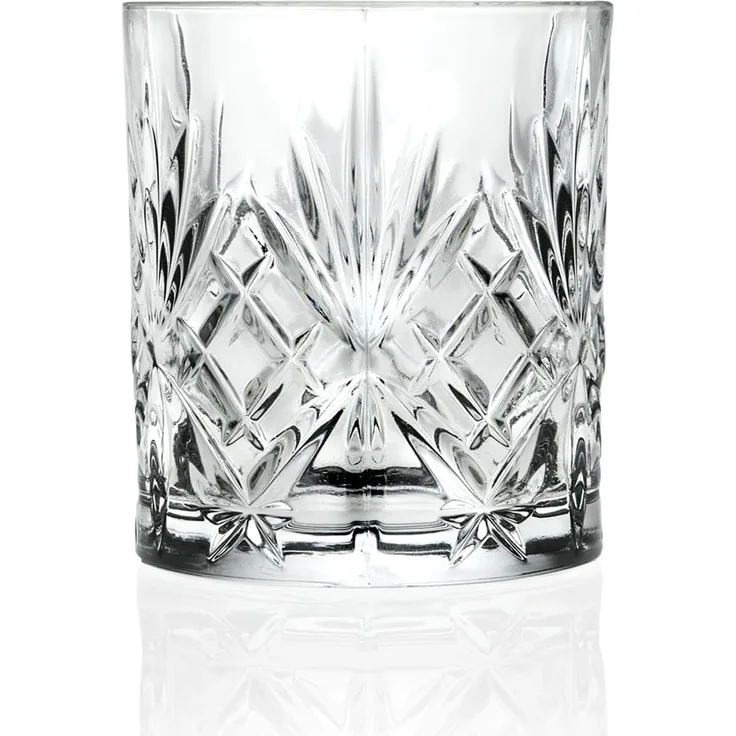 RCR Schnapsglas RCR Melodia DOF Tumbler 6er set, Kristallglas