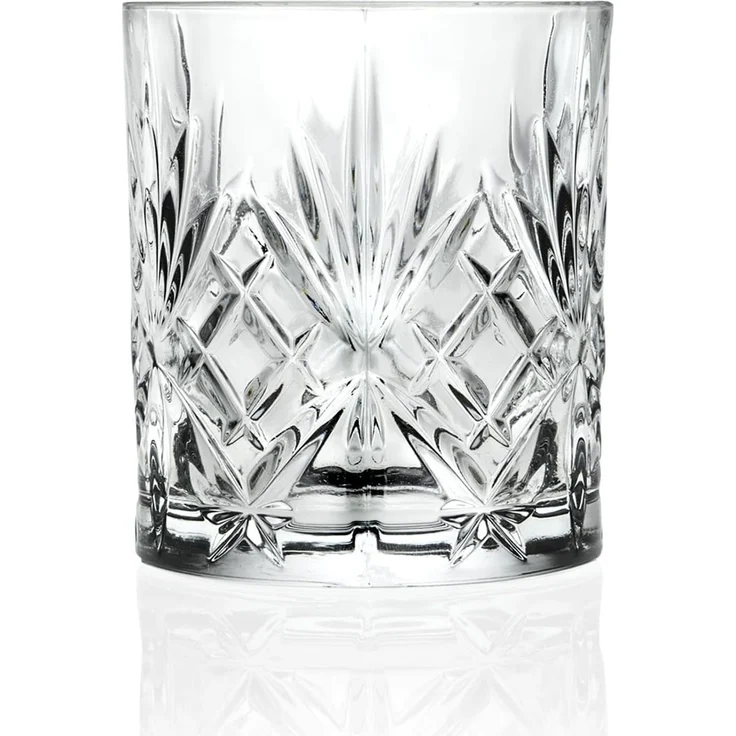 RCR Schnapsglas RCR Melodia DOF Tumbler 6er set, Kristallglas