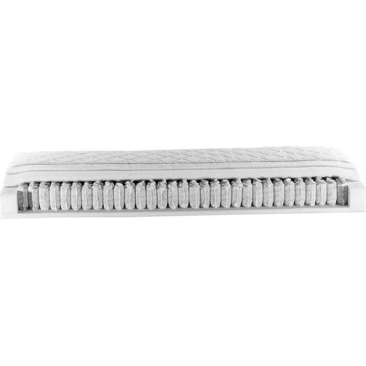 Federkernmatratze Easydream TFK 1000 90 x 200 cm H2 / T100 Dormi Spring - 50131-5, Weiß, 90 x 20 x 200 cm – Bild 2