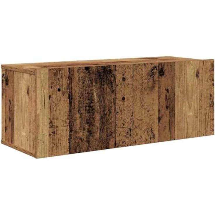 vidaXL TV-Schrankset Wandmontiert 5 pcs Altholz Holzwerkstoff 3393405 – Bild 9