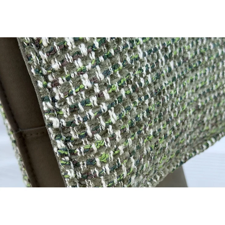 KAWOLA Esszimmerstuhl LYSSIA Drehstuhl Stoff grün 86 x 65 x 49 cm – Bild 7