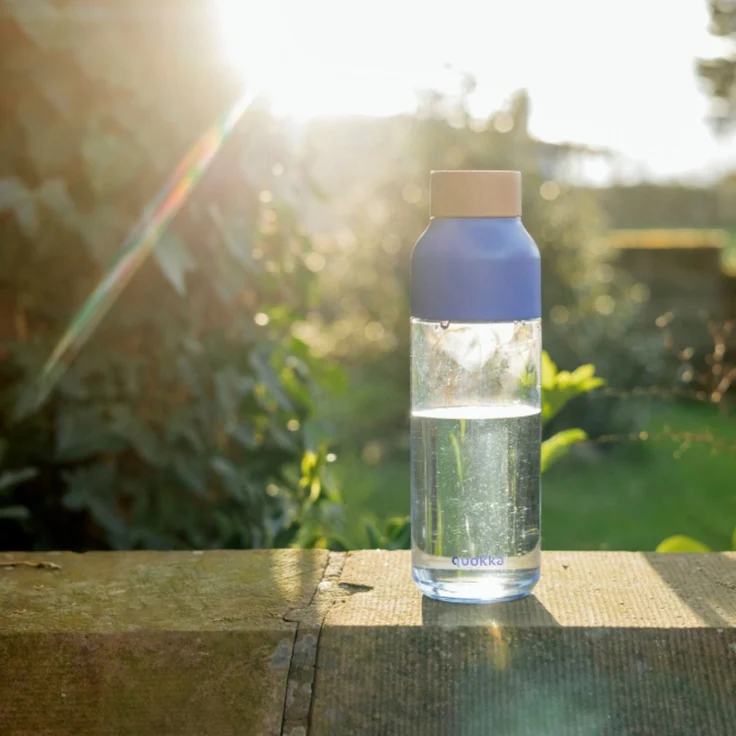 Quokka Ice Trinkflasche 720 ml Ice Dusk Blue Ecozen auslaufsicher – Bild 2
