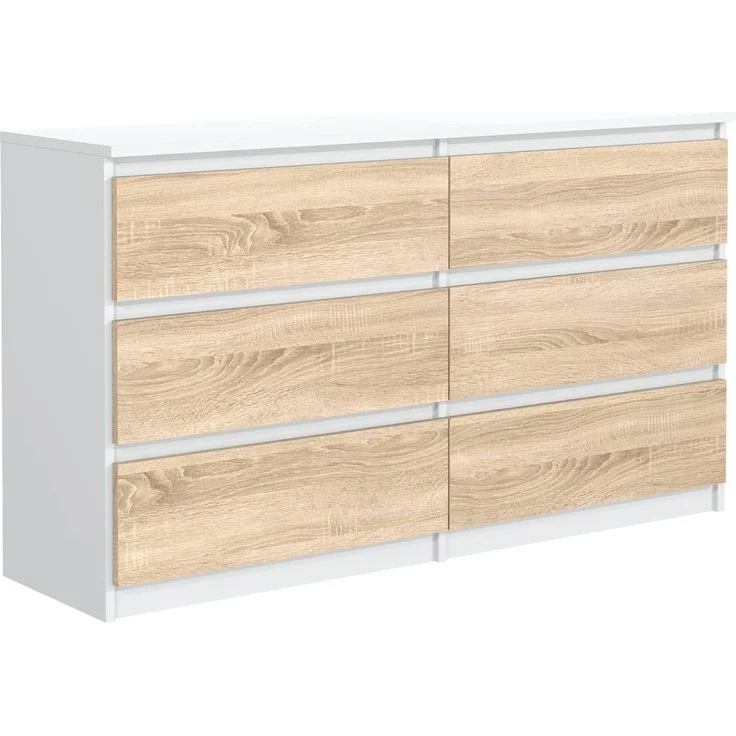 meble masztalerz Kommode Mit 6 Schubladen - 120 cm breit – modern, praktisch & geräumig – Bild 1