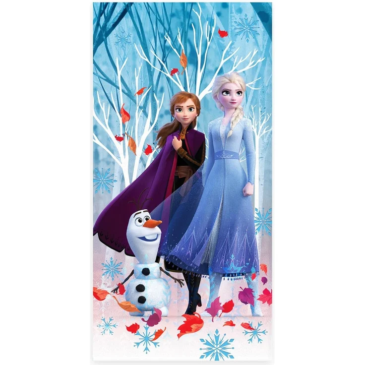 BERONAGE Strandtücher Frozen die Eiskönigin Badetuch Team 75x150 cm, 100% Baumwolle (1-St), Frottee in Velours-Qualität – Bild 6