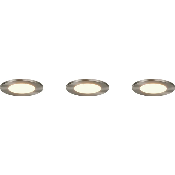 LED Einbaustrahler HIMAL 3er Set, dimmbar, 2 Lichtfarben für Badezimmer, Ø 8,5cm – Bild 2