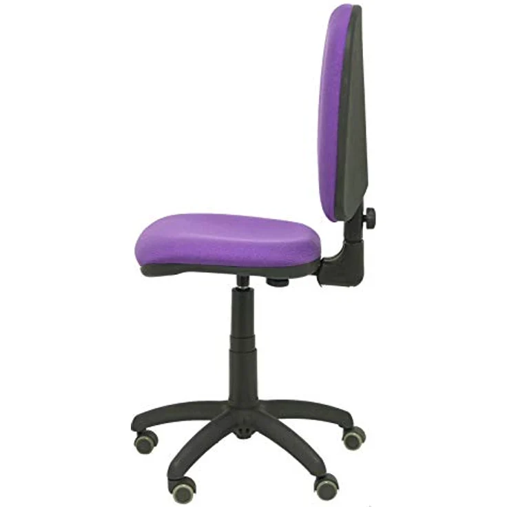 PIQUERAS Y CRESPO Modell 04CP Ergonomischer Bürostuhl mit Permanentkontaktmechanik, höhenverstellbar und räder parkett Sitz und Rücken gepolstert in Stoff BALI flieder – Bild 6