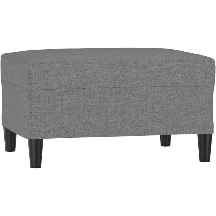 vidaXL Fußhocker Dunkelgrau 70 x 55 x 41 cm Stoff [349304]