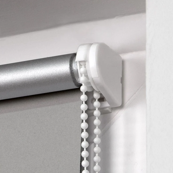 Verdunklungsrollo Klemmfix Tenebra Verdunkelungsrollo-Thermorollo, 35x160 cm, grau, Victoria M, blickdicht, ohne Bohren, in Führungsschienen, Klemmfix, Thermo – Isolierung, Mit Magnet – Bild 3