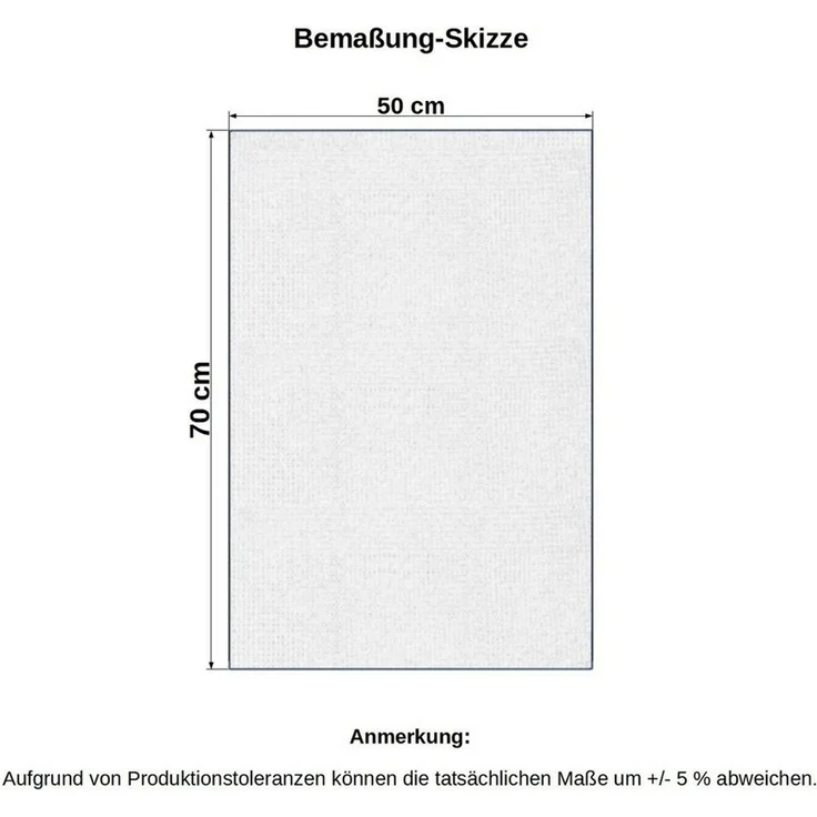 Engelland Geschirrtuch Poliertuch, (Vorteils-Set, 3-tlg, Waffel-Pique), 100 % Baumwolle, integrierte Aufhängeschlaufe, 70x50 cm – Bild 3