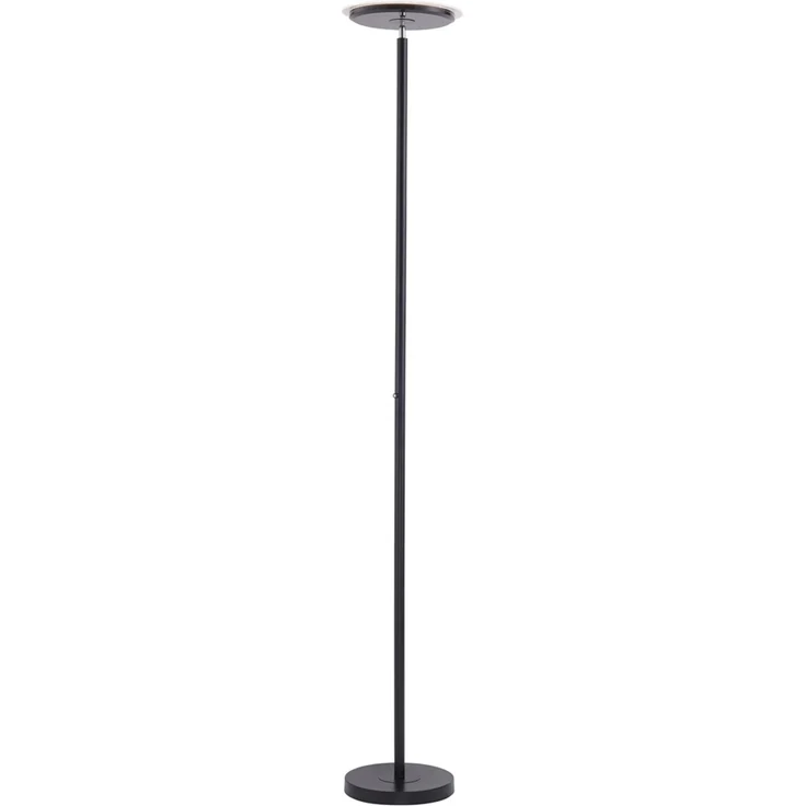 LED Deckenfluter, schwarz, Touchdimmer, Höhe 181 cm – Bild 1